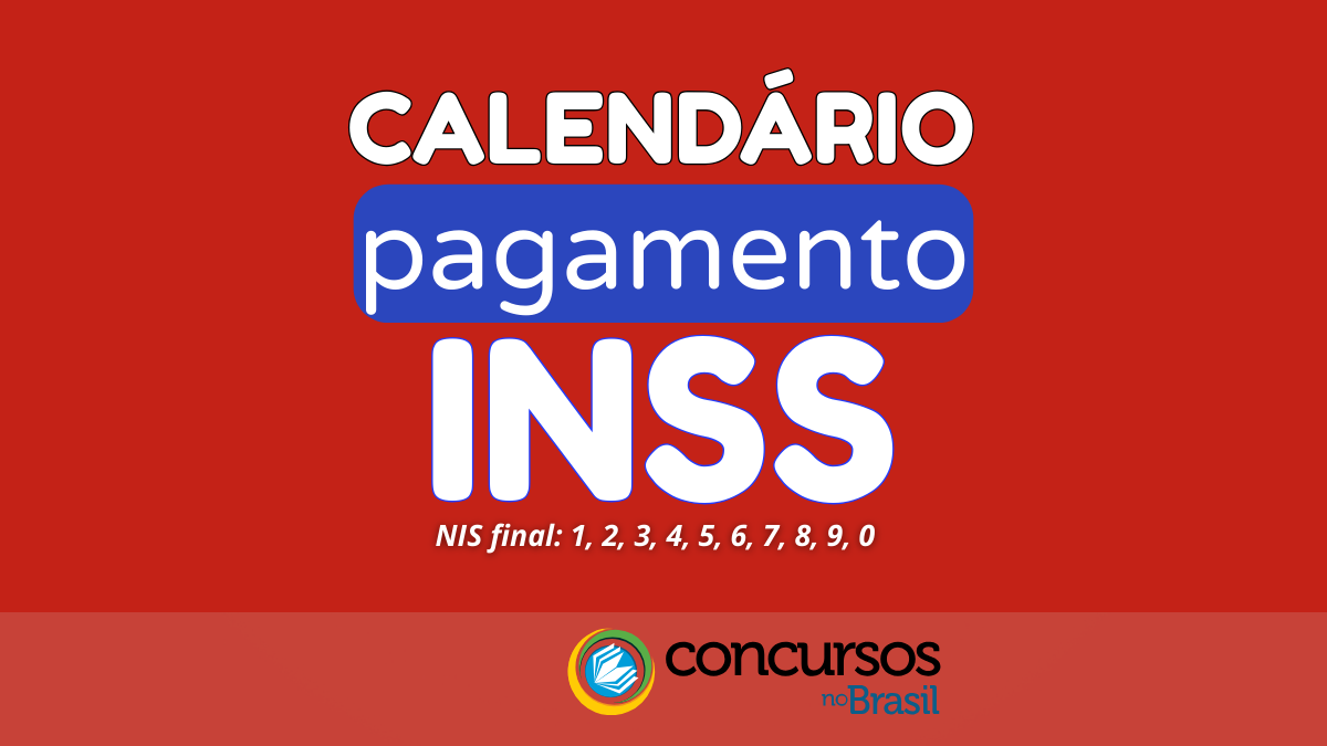 calendário INSS