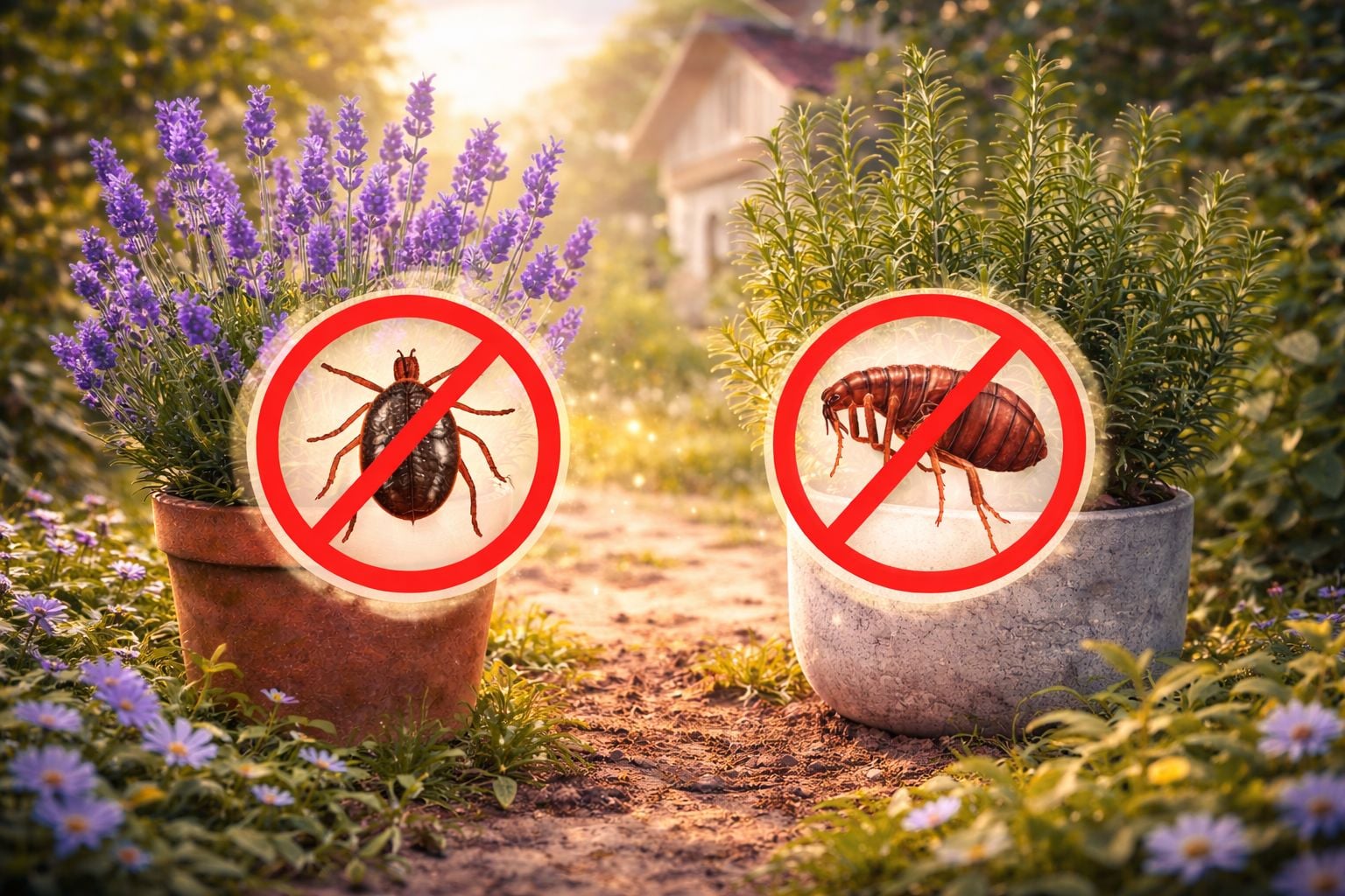 Plantas poderosas para manter Carrapatos e Pulgas longe da sua casa