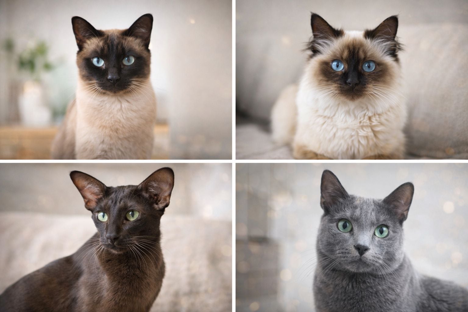 Raças de gatos que vivem durante mais tempo, segundo estudo