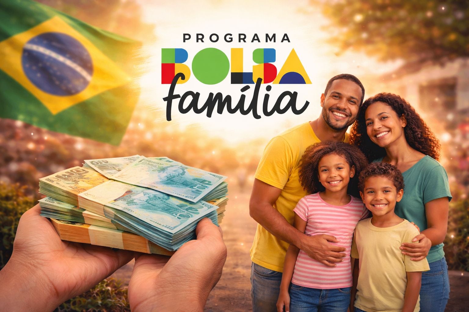 Pagamento do Bolsa Família começa pela Caixa e beneficia milhões de famílias