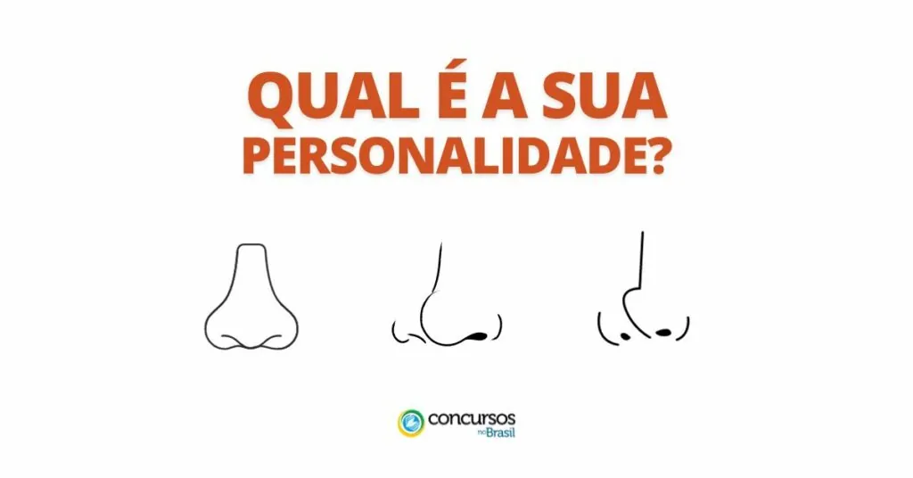 Diferentes formatos de nariz. É possível ler: qual é a sua personalidade?