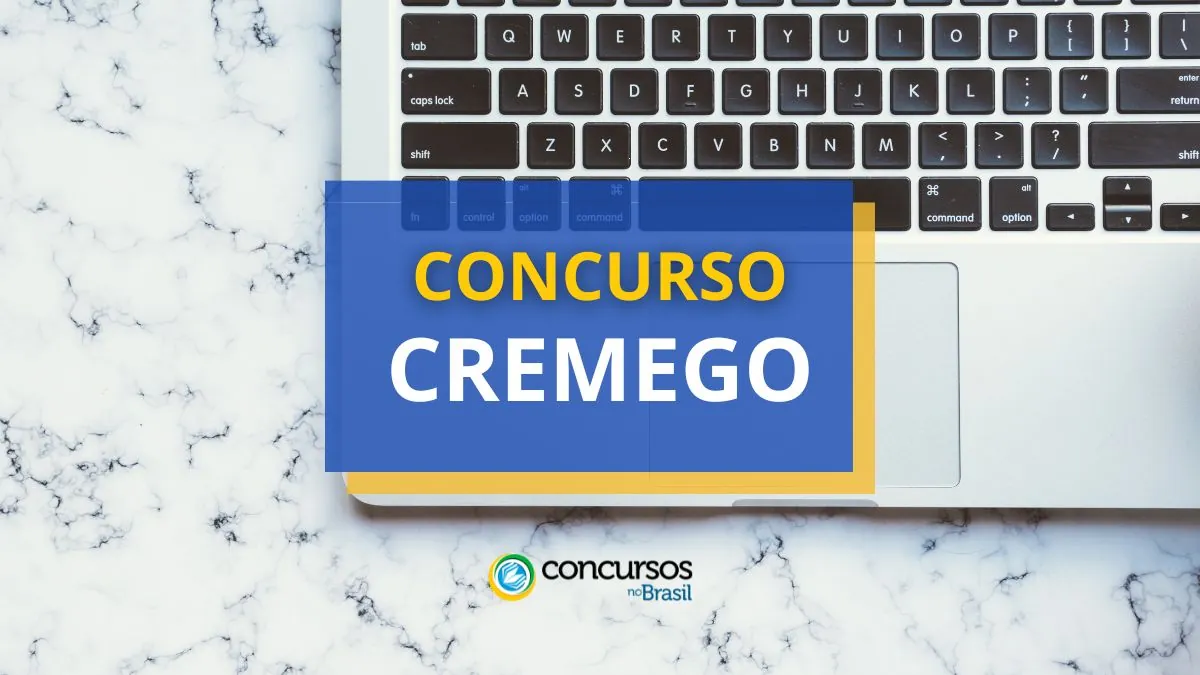 Concurso CREMEGO, seleção CREMEGO, vagas CREMEGO, edital CREMEGO.