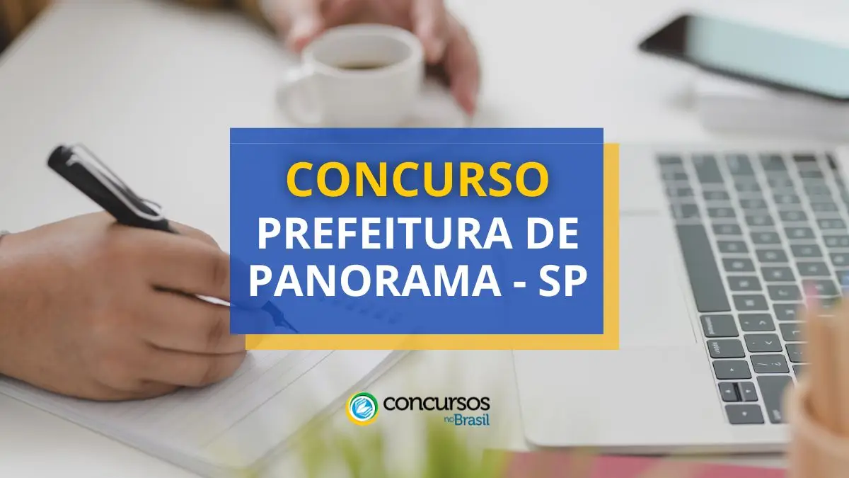 Concurso Prefeitura de Panorama, Prefeitura de Panorama, edital Prefeitura de Panorama, vaga Prefeitura de Panorama.