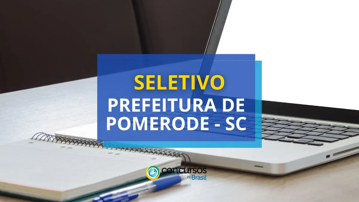 Processo seletivo Prefeitura de Pomerode, Prefeitura de Pomerode, vagas Prefeitura de Pomerode, edital Prefeitura de Pomerode.