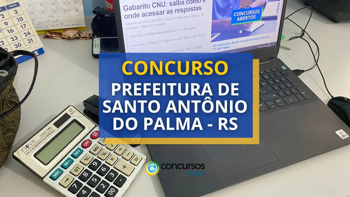 Concurso Prefeitura de Santo Antônio do Palma, Concurso Santo Antônio do Palma