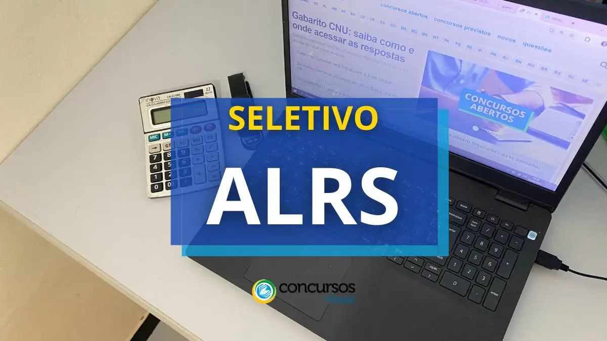 Processo seletivo ALRS, Vagas ALRS, concurso ALRS, Estágio ALRS